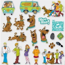 Ms Major Selection Scooby Doo Özel Tasarım 20'li Sticker Seti