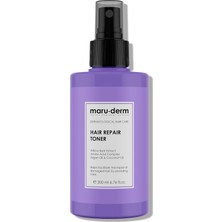 Maru.derm Onarıcı Saç Bakım Toniği 200 ml Yıpranmış Saçlar İçin Özel Formül ve Besleyici Özellik