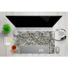 Mikrofiber Dekoratif Mouse Pad, 7mm Kalınlık, Kaygansız Taban, Leke Tutmaz, Su Geçirmez, Ofis Aksesu