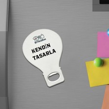 Feyza Design 35 Adet Renkli Balon Magnet Açacak Seti, Çekici ve Kullanışlı Renkli Tasarım