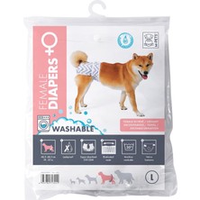 M-Pets Dişi Köpekler Için Yıkanabilir Külot (L)
