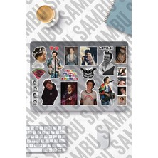 Ms Major Selection Harry Styles Temalı Sticker Etiket Seti - Laptop Notebook Telefon