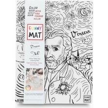 Akademi Çocuk Funny Mat Vincent Van Gogh & Salvador Dali, 30X40CM