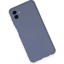 LTG Nova Galaxy A04 Kılıf Nano Içi Kadife Silikon - Gri