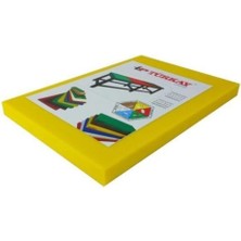Feyza Design Sarı Polietilen Kesme Tahtası 50X30X2CM, Dayanıklı ve Kullanışlı Mutfak Ürünü