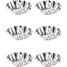 Mini Turta Kalıpları ve Metal Kek Kapsülleri, 6 Veya 12 Adet (12)