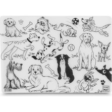Hype Store Akademi Çocuk Funny Mat- Köpekler - Yeni