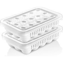 Hobby Life Yumurta Saklama Kabı – Kilitli Kapaklı, Yıkanabilir, Hijyenik ve Pratik Saklama (30'lu)