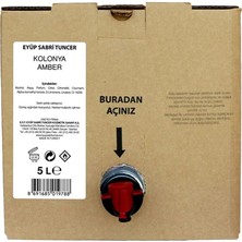 Eyüp Sabri Tuncer Amber Doğal Zeytinyağlı Sıvı Sabun 5 Lt - Bag In Box