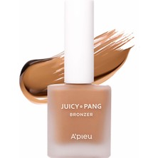 A'pıeu Kolay Uygulanılabilen, Kalıcı, Doğal Görünüm Sunan Likit Bronzer Juicy-Pang Water Bronzer (Br