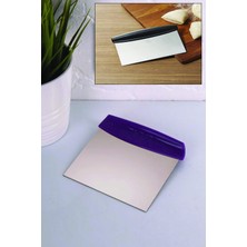 Buffer® Çelik Hamur Kesici Kazıyıcı Pasta Kek Dekorasyon Spatula Aleti