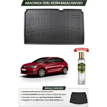 Citroen C4 2015 Model Araca Özel Esnek Bagaj Havuzu + Hediyeli