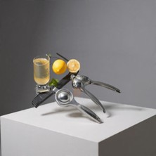 Feyza Design Paslanmaz Çelik Limon ve Narenciye Sıkacağı, Pratik ve Şık Tasarım