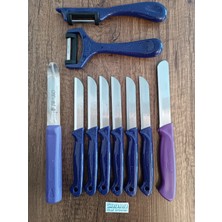 Feyza Design 6'lı Meyve Bıçağı, Soyacak, Doğrama Bıçağı ve Kabak Oyacağı Seti