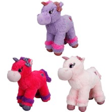 NessiWorld Unicorn Renkli Peluş At 28 Cm. 1 Adet Fiyatıdır