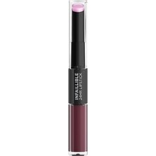 L'oréal Paris 215 Wine Oclock Renkli 2-Step 24 Saat Kalıcı Likit Ruj & Balm Özellikli