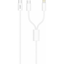 2in1 Usb-C Data ve Şarj Kablosu IP12