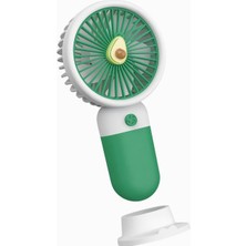 Vooka Fan Soğutucu Mini Vantilatör Klima Güçlü Serinletici Taşınabilir Şarjlı Masa Üstü Sessiz Stand