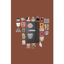 Ms Major Selection Radio Head Sticker Paketi/bullet Journal Defter Çıkartma Ajanda Laptop Etiket