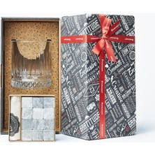 Klasik Viski Bardağı Hediye Seti - Hediye Kutulu 12 Parça Viski Taşı - Babalar Için Hediye Fikri, Er