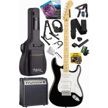 RPH-40WB-30AMP Siyah Beyaz 30W Amfili Elektro Gitar Seti Hsh Manyetik Maple Klavye Üst Kalite