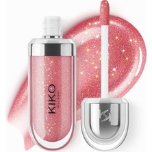 Kiko Dudak Parlatıcısı - 3D Hydra Gloss - 17 Pearly Mauve - Besleyici ve Nemlendirici