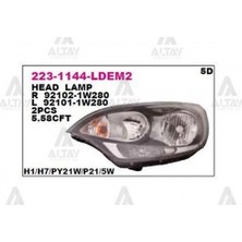 Depo Far Rio 2012-2017 Hb. Manuel-Elektrikli Ledsiz Sağ (1 Adet) (Oem No: 223-1144R-LDEM2)