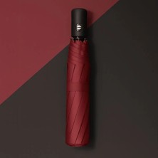 Alfa Life Marketing Bordo Kılıflı Otomatik Kompakt Şemsiye