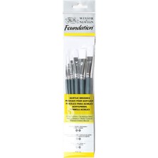 Winsor & Newton 5295007 Fırça Seti, Ahşap, Çok Renkli, 7 x 1 x 4,3 cm