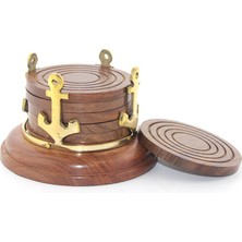 Pirinç Çapalı Bardak Altı Model 1