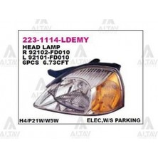 Depo Far Rio 2003-2006 Motorlu Sarı Sol (1 Adet) (Oem No: 92101-FD020)