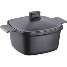 Korkmaz Casterra Kare Döküm Tencere 20X20X10,5