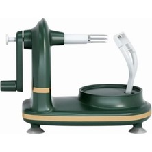 Pratik Meyve ve Sebze Soyma Makinası – Otomatik Elma, Armut, Patates Soyucu – El Kolu Ile Kolay Kull