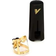 LC58DP M/o Ligatür ve Tenor Saksafon Için Plastik Kapak; Yaldızlı Kaplama