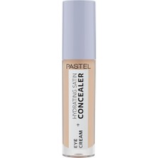 Pastel Eye Cream + Hydrating Satin Concealer - Göz Kremi + Göz Altı Kapatıcısı, 62 Ivory, 4,3 ml