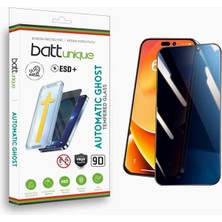 Hype Store Battunique Otomatik Hizalama Aparatlı Antistatik Ghost Hayalet Ekran Koruyucu Cam (Iphone 13 Pro Max