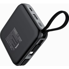 Hype Store Labs BP14 10000 Mah Dijital Ekranlı Dahili Kablolu Powerbank