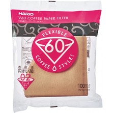 V60 02 Dripper Filtresi Natürel (100 Adet)