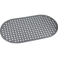 Efe Mark Premium Serisi Banyo - Küvet Içi Kaydırmaz Vantuzlu Yuvarlak Desenli Oval Paspas 66,5 x 36,