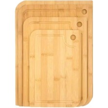 Orret Home Premium Bambu Doğrama ve Kesme Tahtası – Antibakteriyel, Dayanıklı ve Çevre Dostu Mutfak