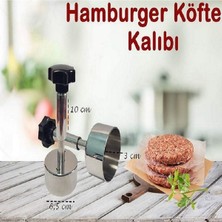 Feyza Design Köfte Şekillendirme Kalıbı, 7 Cm, 20-30 Gr, Pratik ve Kullanışlı