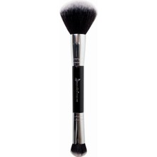 Professional Çift Taraflı Makyaj Fırçası (Allık-Pudra & Kapatıcı) - 492