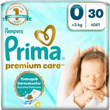 Bebek Bezi Premium Care 0 Numara 30 Adet