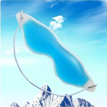 Monte Lua Buz Gözü Maskesi, Jel Serinletici Göz Maskesi, Yeniden Kullanılabilir, Soğuk Göz Maskesi,