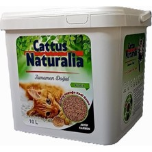 Cattus Naturalia Klasik Aktif Karbonlu, Ceviz Kabuğundan Yapılmış Doğal Kedi KUMU;%100 Organik, Tozs