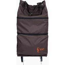 Ent Rklm Entcanta Nergis Model Su Geçirmez, Ağır Yüklerde Yardımcı, 2 Tekerli ve Katlanabilir Alışve