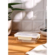 Emsan Soft 640 ml Borosilikat Saklama Kabı