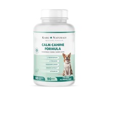 Kahu Naturals Calm Canine Formula, Köpekler Için Bitki Özlü Sakinleştirici Rahatlatıcı Takviye, 60 T