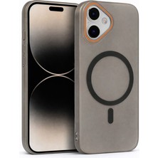 Fenza iPhone 16 Plus Uyumlu Magsafe Wireless Şarj Özellikli Mat Sert Arka Kapak Kılıf