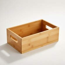 Bambu Ekmeklik, Bambu Ekmek Sunum Sepeti, Bambu Ekmek Sunum 25X14X8 cm